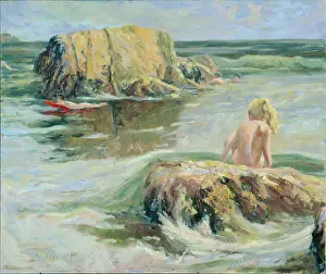 Urquhart: Incoming Tide ' children bathing