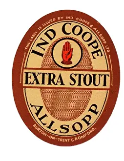 Breweries: Ind Coope Allsopp Extra Stout