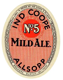 Coope: Ind Coope & Allsopp No5 Mild Ale