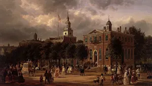 Illus: Independence Hall. Philadelphia