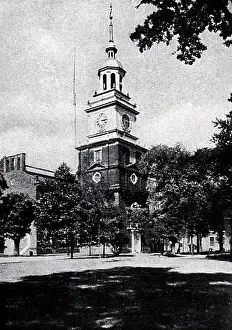 Cazneaux: Independence Hall, Philadelphia