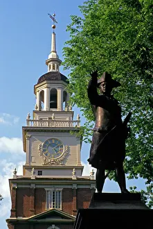 Mid Atlantic: Independence Hall & Statue of Commodore Barry Founder of