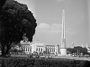 Rangoon: Independence monument in Rangoon