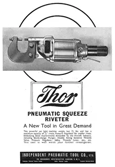 Riveter: Independent Pneumatic Tool Co: Thor