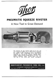 Riveter: Independent Pneumatic Tool Co: Thor