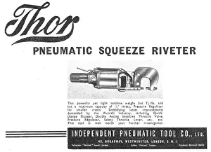 Riveter: Independent Pneumatic Tool Co: Thor