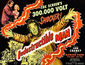 Indestructible: Indestructible Man starring Lon Chaney a 1956