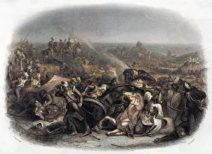 Mary Evans (colourised): INDIA, 1843, MEEANEE, SIND