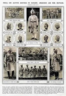 Patiala: India on active service during World War I