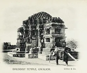Gwalior: India - Buddhist Temple at Gwalior
