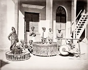 Idian: India - Burmese musicians