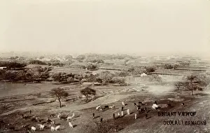 Maharashtra: India - Deolali - British Garrison (distant view)
