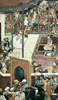 Ramadan: India. Great Mughal Empire (17th c.). Solemn