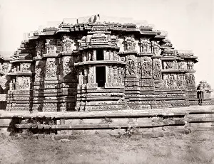 Collodion: India - Jain temples Halebidu