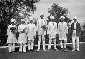 Bevlkerung: India - Local Men around 1912