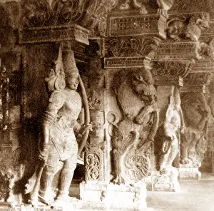 Madurai: India - Madurai Temple early 1900s