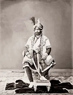 Maharajah: India - the Maharajah of Kashmir 1860s