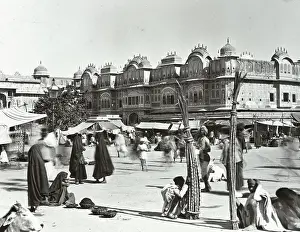 Jeypore: India - In one of the main streets, Jeypore