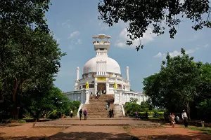 Stupa: India, Orissa, Bhubaneswar