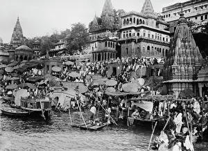 Bevlkerung: India - Pilgrims around 1912