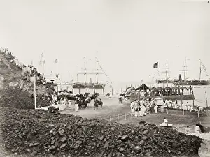 Mumbai: India, probably Bombay, Mumbai, arrival of dignitary