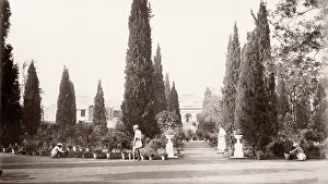 Collodion: India - The Residency from the Garden, Samuel Bourne