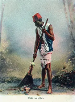 Besom: India - Road Sweeper