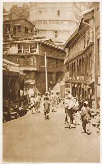 Simla: INDIA/SIMLA BAZAAR 1920S