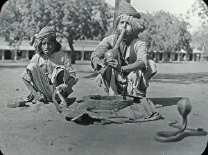 Charmers: India - Snake Charmer and Cobras