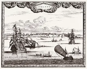 Surat: India - Surat - circa 1700