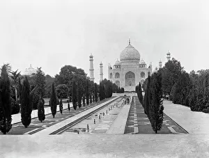 Passagier: India - Taj Mahal around 1912