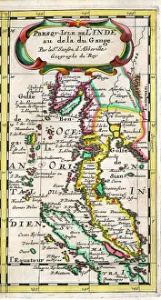 Sanson: India, Upper Ganges