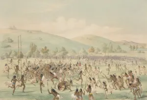 Lacrosse: The Indian Ball Game, by George Catlin