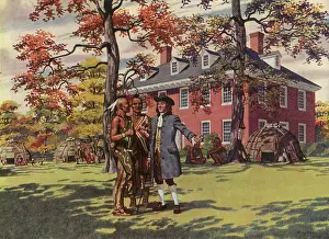 Ofns: Indian Camp at Stenton, Philadelphia