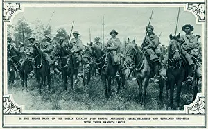 Foureaux: Indian cavalry preparing to charge