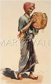 Cymbal: INDIAN CYMBAL PLAYER