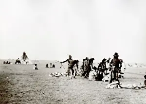 Blackfoot: Indian dance Blackfoot reserve, Canada