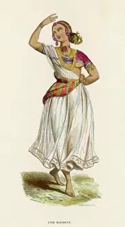 Bayadere: INDIAN DANCING GIRL/1840