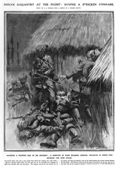 Engaging: Indian gallantry at the front during World War I