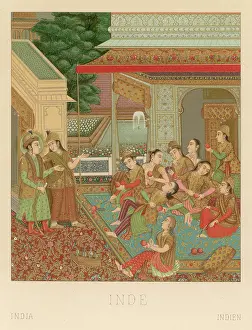Harems: Indian Harem 17th century