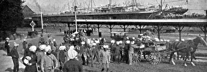 Disembarked: Indian Immigrants at Vancouver Docks, Canada, 1907