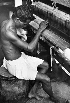 Weave: Indian industrial worker, 1935