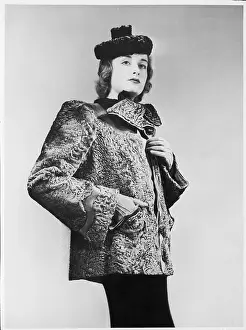 Insets: INDIAN LAMB COAT 1930S