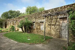 Aguayo: Indian lodging, Mission San Jose, San Antonio, Texas, USA