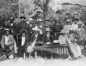 Guatemala: Indian music band, 1911