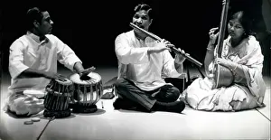 Sitar: Three Indian musicians