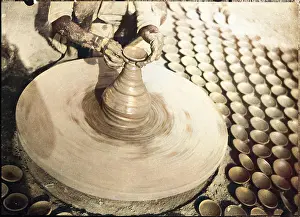Moulding: INDIAN POTTER'S WHEEL