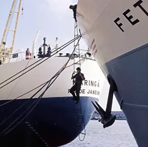 Indian Rope Trick Middlesbrough docks 1970s