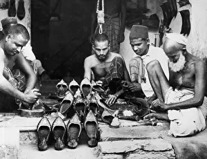 Cobbler: Indian shoemakers, 1931