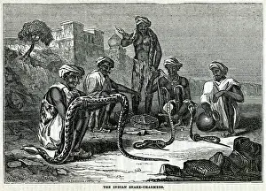 Turbans: Indian snake-charmers 1835